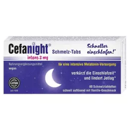 CEFANIGHT intens 2 mg smältbara tabletter, 60 st