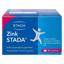 ZINK STADA 25 mg tabletter, 90 st