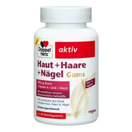 DOPPELHERZ Hud+Hår+Naglar Tandkött, 60 st