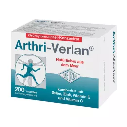 ARTHRI-VERLAN för kosttillskottstabletter, 200 st