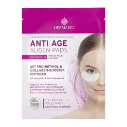 Dermasel Dead Sea Anti-Age Eye Pads, 1 st