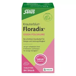 FLORADIX Järnfolsyratabletter, 84 st