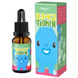 VITAMIN D3+K2 barndroppar, 10 ml