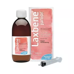 LAXBENE junior 500 mg/ml oral lösning, barn 6 månader-8 år, 500 ml