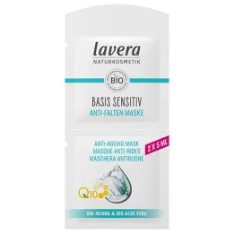 Lavera bas känslig mask Q10, 2x5 ml