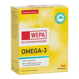Wepa Omega-3 kapslar, 60 st