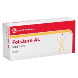 FOLSÄURE AL 5 mg tabletter, 20 st
