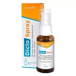 DICLOSPRAY 40 mg/g Spray för hudapplicering Lösning, 25 g
