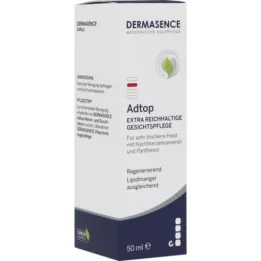 DERMASENCE Adtop extra rik ansiktsvårdskräm, 50 ml
