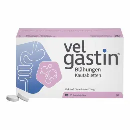 Velgastin flatulens tuggtabletter, 50 st