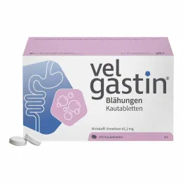 Velgastin flatulens tuggtabletter, 100 st