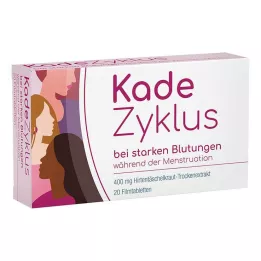 KADEZYKLUS för kraftiga blödningar under menstruation 400mg FTA, 20 st