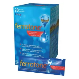 Ferrotone naturlig järnpåse, 28X20 ml