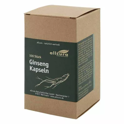 GINSENG 500 kapslar, 100 st GINSENG 500 kapslar, 100 st