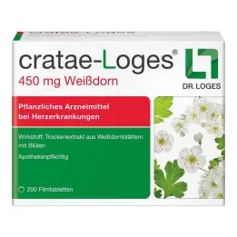 cratae-Loges 450 mg hagtorn filmdragerade tabletter, 200 st