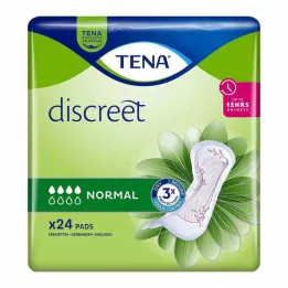 TENA® diskreta normala bindor för inkontinens, 24 st