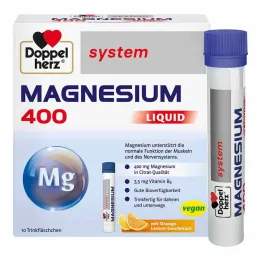 Doppelherz Magnesium 400 Liquid system dricksampull, 10 st