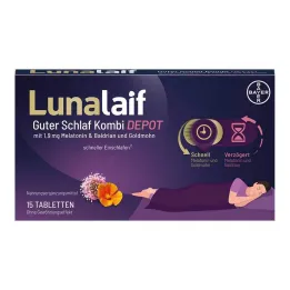 Lunalaif Good Sleep Combi Depot Tabletter, 15 st