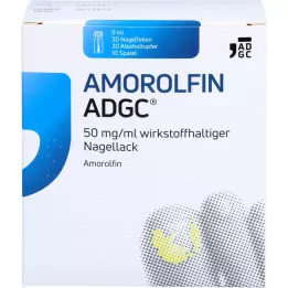 AMOROLFIN ADGC 50 mg/ml aktiv ingrediens nagellack, 5 ml