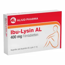 Ibu-Lysine AL 400 mg filmdragerade tabletter, 10 st