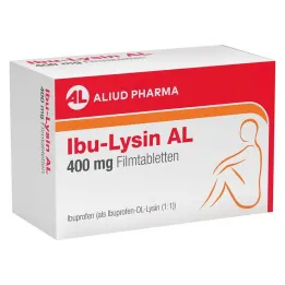 IBU-LYSIN AL 400 mg filmdragerade tabletter, 50 st