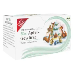 H&amp;S Vinterte Ekologisk äppelkryddfilterpåse (20x2,0 g)