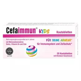 CEFAIMMUN KIDS Tuggtabletter, 20 st