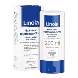 LINOLA Balsam för hår och hårbotten, 200 ml