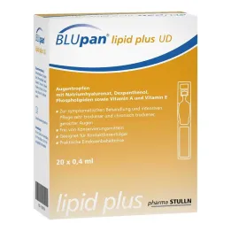 Blupan lipid plus UD ögondroppar, 20X0,4 ml
