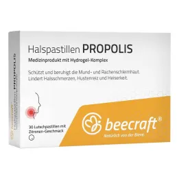 Beecraft Halstabletter Propolis, 30 st