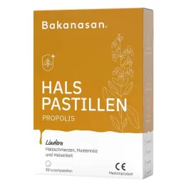 Bakanasan halstabletter propolis, 30 st