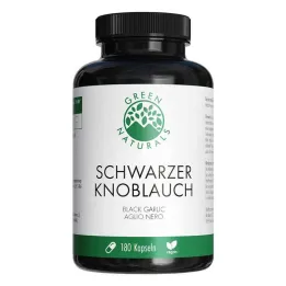 Green Naturals svart vitlök 600mg med påse Kps, 180 st