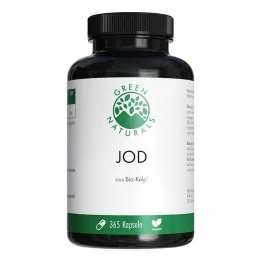 Green Naturals Jod från ekologisk kelp 200 µg kapslar, 365 st