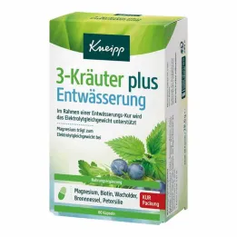 Kneipp 3-ört plus dräneringskapslar, 60 st