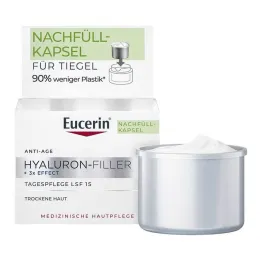 Eucerin Hyaluron-Filler dagkräm för torr hud med LSF 15, 50 ml