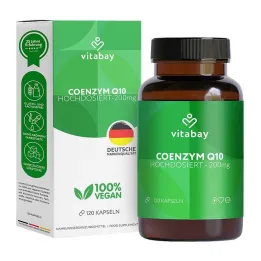 Koenzym Q10 Ubikinonkomplex 200 mg veganska kapslar, 120 st