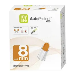 Mylife Autoprotect Pro Safety Pen Nålar 8 mm 29 G, 100 st