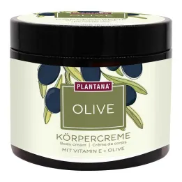 Plantana Olive body cream med vitamin E, 500 ml