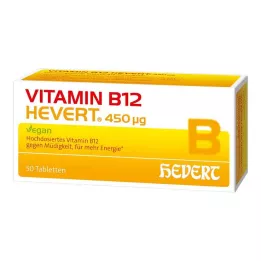 VITAMIN B12 HEVERT 450 μg tabletter, 50 st
