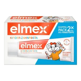 Elmex barntandkräm 2 - 6 år duoförpackning, 2x50 ml