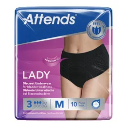 Attends Lady Discreet Underwear 3 M, 10 st