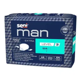 Seni® Man inkontinensskydd extra nivå 3, 15 st