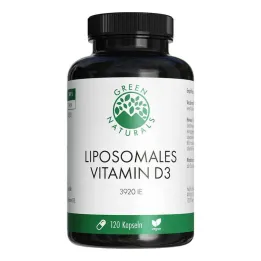 Green Naturals Vitamin D3 liposomala högdoskapslar, 120 stycken
