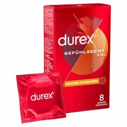 DUREX Känsliga XXL Kondomer, 8 st