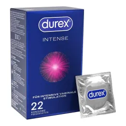 durex® Intense kondomer, 22 st