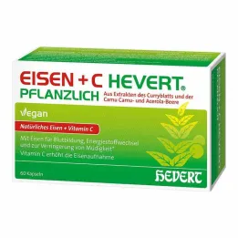 Järn + C Hevert grönsakskapslar, 60 st