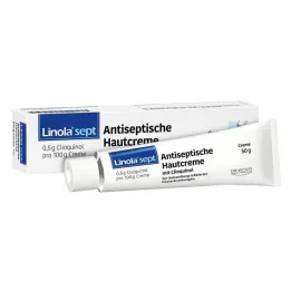 Linola sept antiseptisk hudkräm med kliokinol, 50 g