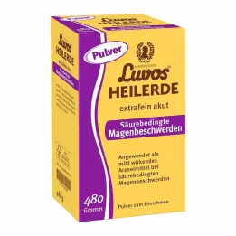 Luvos healing clay extra fin akuta syrarelaterade magproblem, 480 g