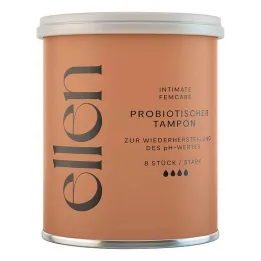 Ellen probiotisk tampong stark, 8 st