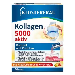 Klosterfrau Collagen 5000 aktiva granulatstavar, 20 st